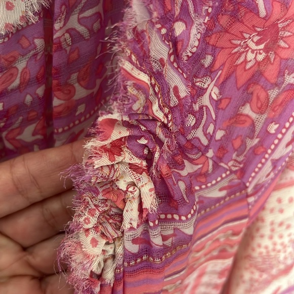 Love Shack Fancy silk mini SZ L GUC - Picture 5 of 6